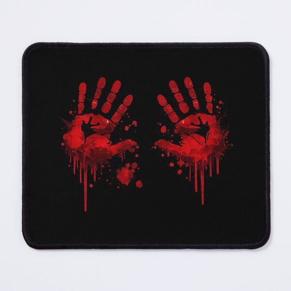 Item preview, Bloody Handprint Horror Style Art designed and sold by Motiva100.