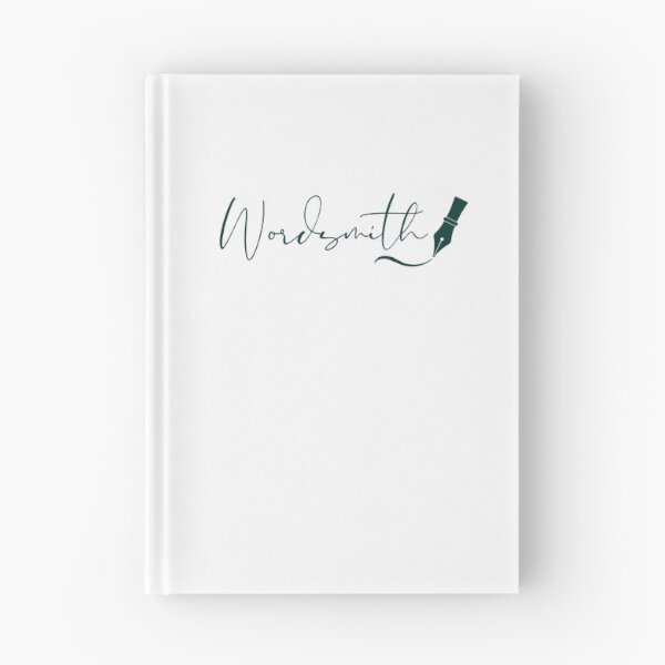 Item preview, Wordsmith Dark Green Typography with Fountain Pen designed and sold by PKDWriterMerch.