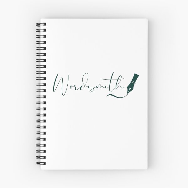 Item preview, Wordsmith Dark Green Typography with Fountain Pen designed and sold by PKDWriterMerch.