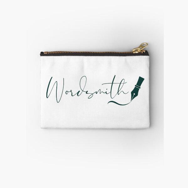 Item preview, Wordsmith Dark Green Typography with Fountain Pen designed and sold by PKDWriterMerch.