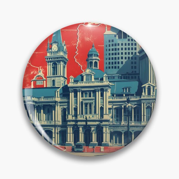 Item preview, Upper Hutt New Zealand Retro Vintage Travel Souvenir designed and sold by TravelersGems.