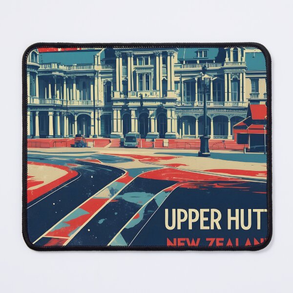 Item preview, Upper Hutt New Zealand Retro Vintage Travel Souvenir designed and sold by TravelersGems.