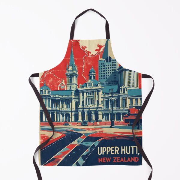 Item preview, Upper Hutt New Zealand Retro Vintage Travel Souvenir designed and sold by TravelersGems.