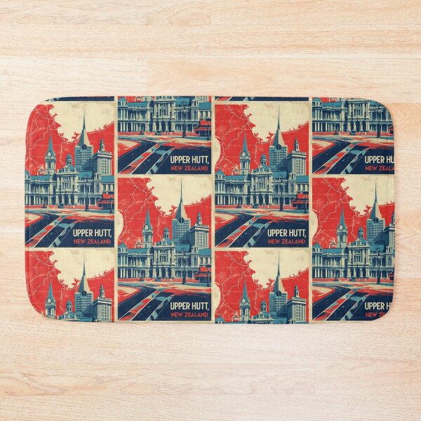 Item preview, Upper Hutt New Zealand Retro Vintage Travel Souvenir designed and sold by TravelersGems.