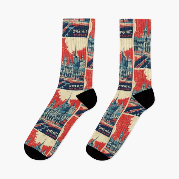 Item preview, Upper Hutt New Zealand Retro Vintage Travel Souvenir designed and sold by TravelersGems.