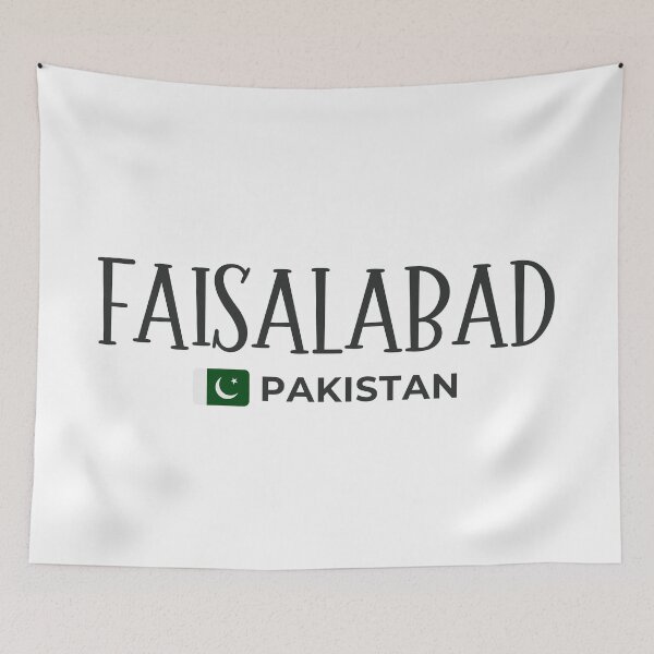Artikelvorschau, Faisalabad - Pakistan entworfen und verkauft von StudioRedKoala.