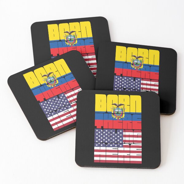 Item preview, Born Ecuador Belong American designed and sold by FlagX.