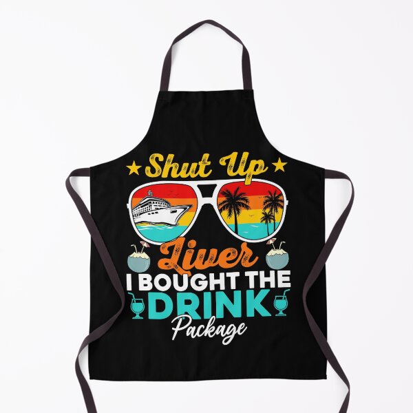 Item preview, Cruise Drink Package Vacation Humor designed and sold by KroghDs.