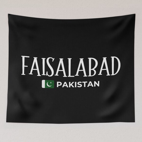 Artikelvorschau, Faisalabad - Pakistan entworfen und verkauft von StudioRedKoala.