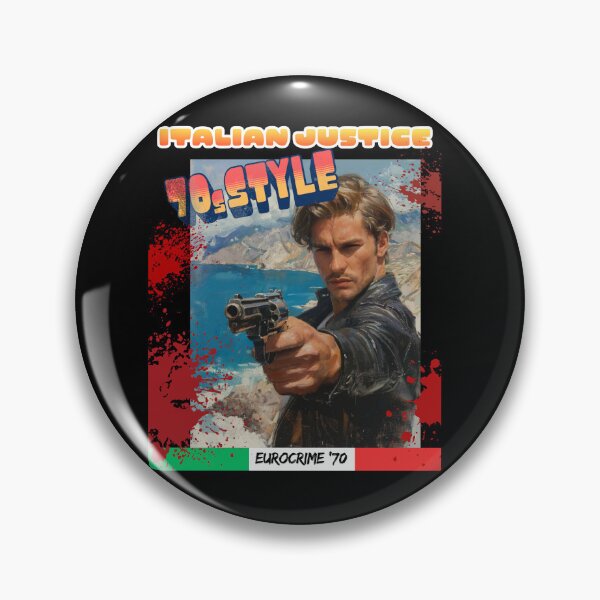 Artikelvorschau, EUROCRIME '70 - Vintage Italian Justice Grindhouse Poster entworfen und verkauft von Jack Sieg.