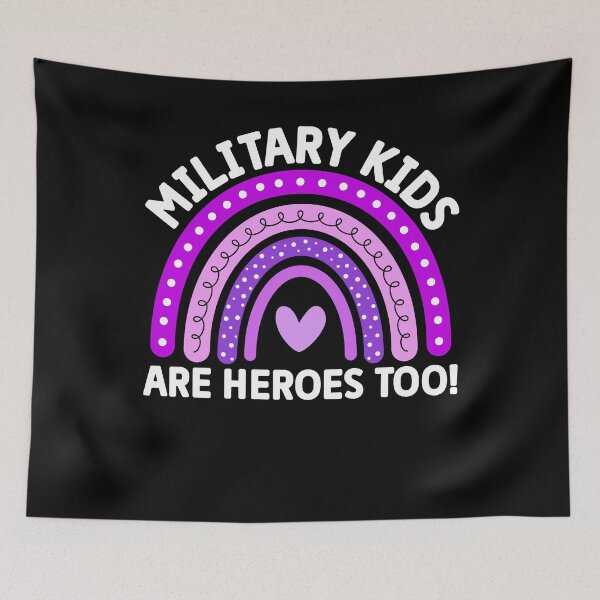 Item preview, Military Kids Rainbow Heroes designed and sold by KroghDs.