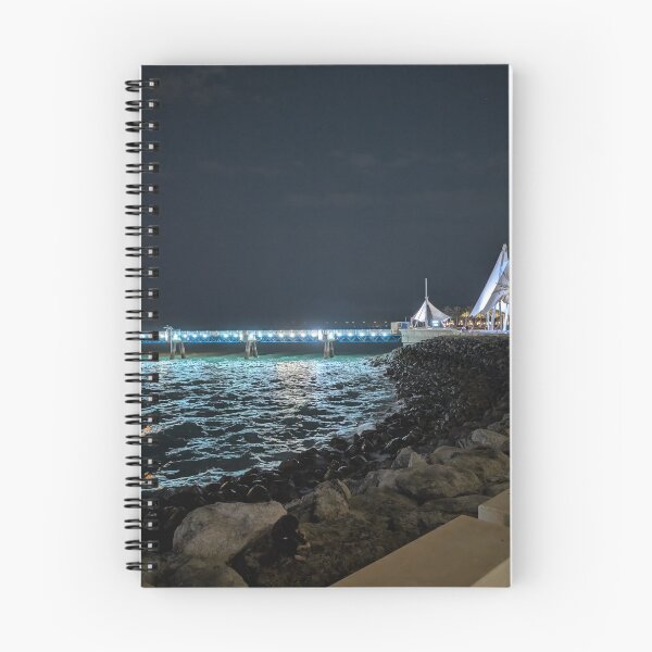 Item preview, Calm Night by the Sea in Kuwait City designed and sold by Photogenic Snap.