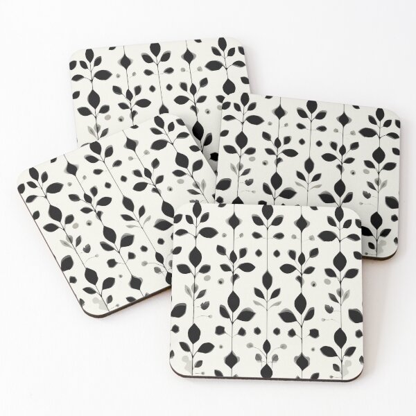Item preview, Black and White Flora designed and sold by RebelRulez.