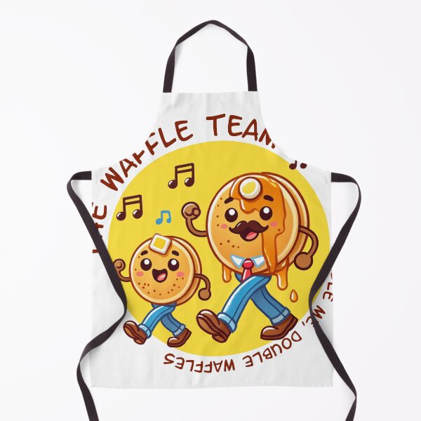 Item preview, Father and son together as waffles in a duo designed and sold by Lumiere-Art.