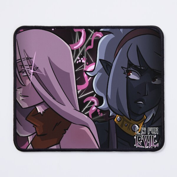 Item preview, E is for Evil banner designed and sold by JadeFangShop.