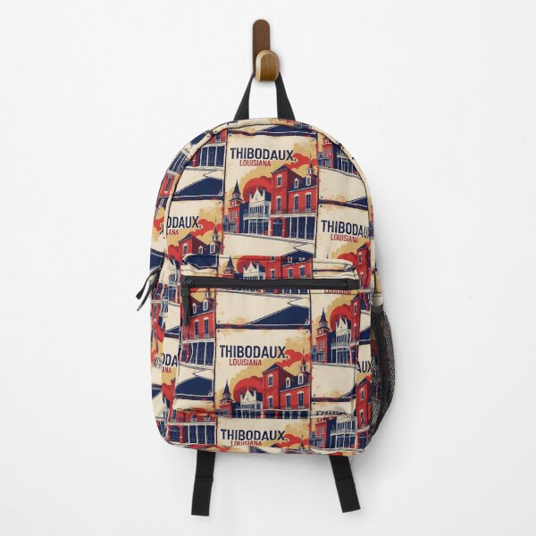 Item preview, Thibodaux Louisiana 1950s USA Vintage Travel Tourism designed and sold by TravelersGems.