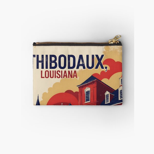 Item preview, Thibodaux Louisiana 1950s USA Vintage Travel Tourism designed and sold by TravelersGems.