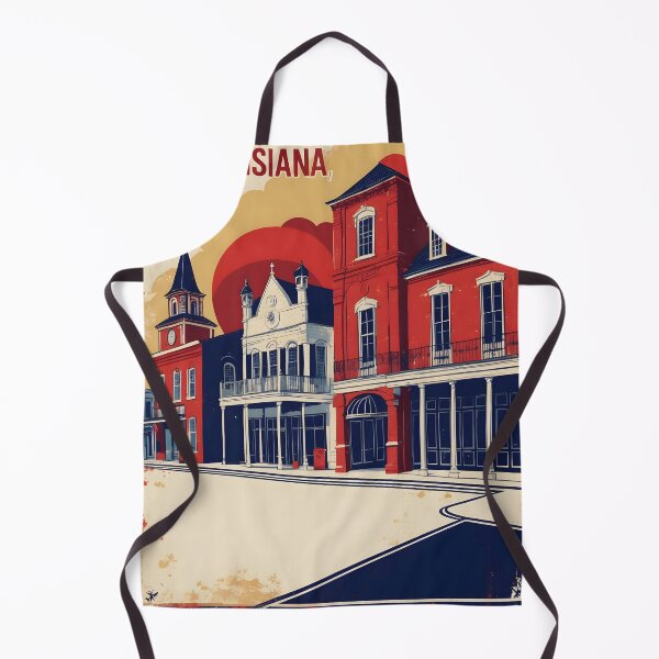 Item preview, Thibodaux Louisiana 1950s USA Vintage Travel Tourism designed and sold by TravelersGems.
