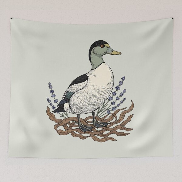 Item preview, Vintage Common Eider Duck Coastal Wildlife designed and sold by BirdsnStuff.