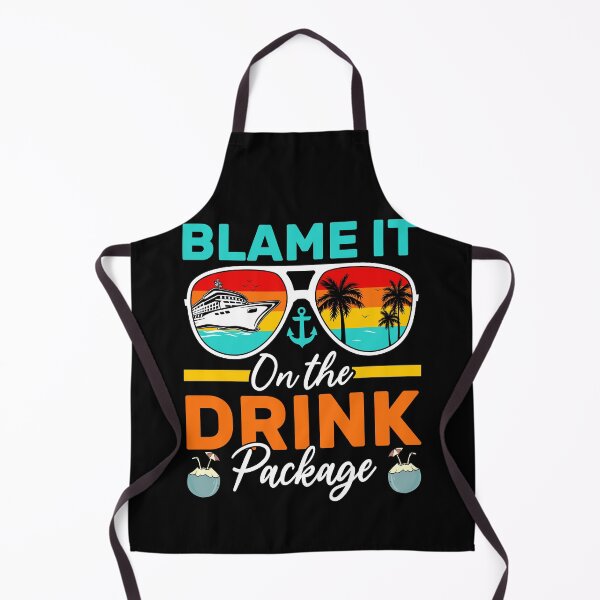 Item preview, Cruise Drink Package Sunset Humor designed and sold by KroghDs.