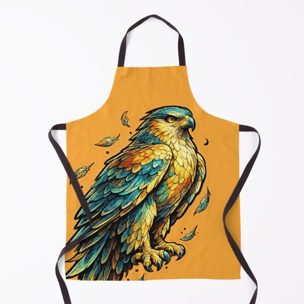 Item preview, Colorful Artistic Bird, Illustrated Fantasy Bird, Creative Nature Sticker designed and sold by DrizzyV.