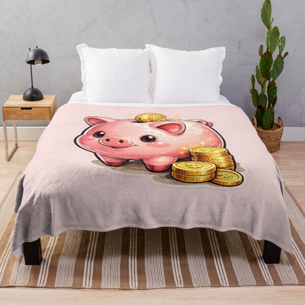 Item preview, Artistic Piggy Bank, Creative Piggy Bank, Finance and Savings Sticker designed and sold by DrizzyV.