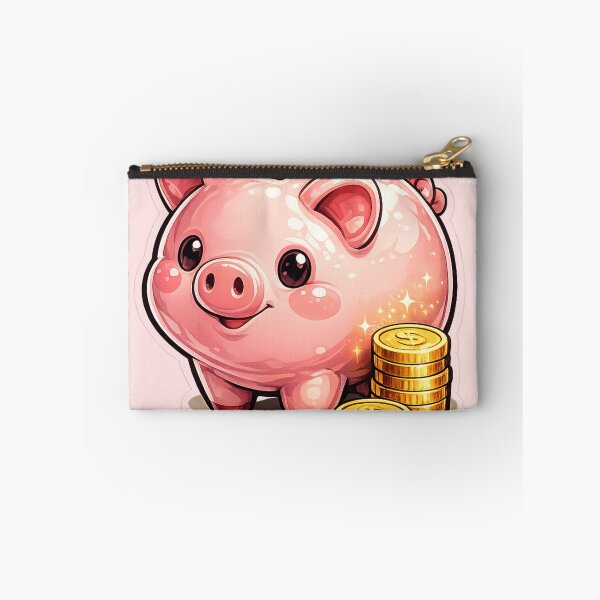 Item preview, Artistic Piggy Bank, Creative Piggy Bank, Finance and Savings Sticker designed and sold by DrizzyV.