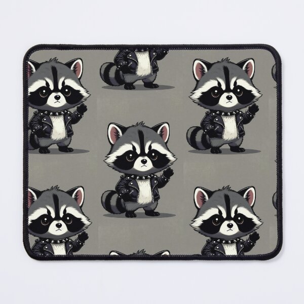 Item preview, Punk Raccoon Rebel designed and sold by LauraMK.