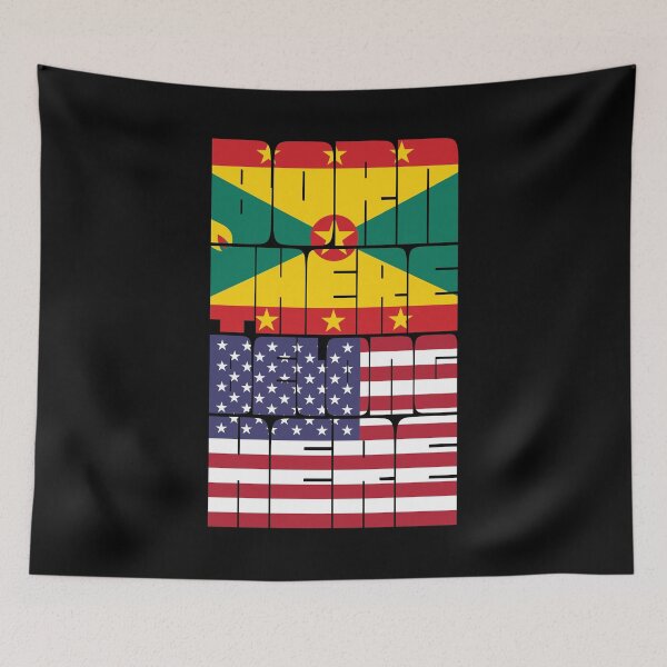Item preview, Born Grenada Belong American designed and sold by FlagX.