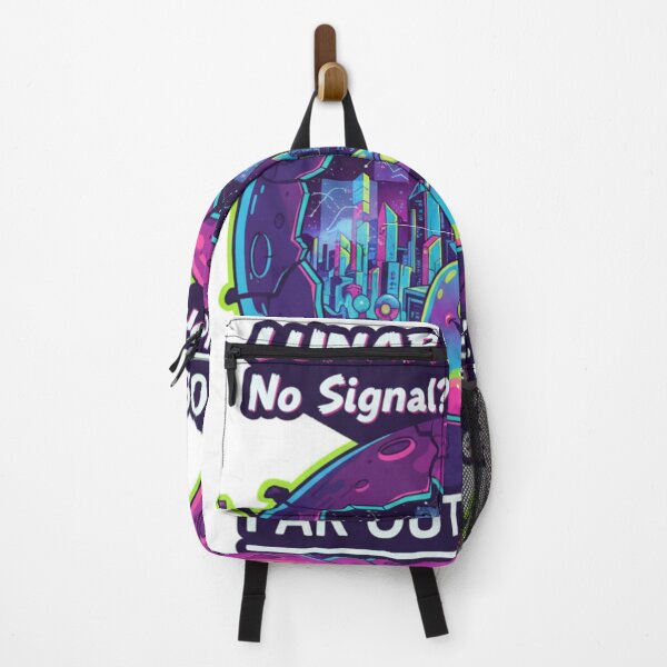Item preview, Lunar Secrets – No Signal? No Problem | Funny Moon Far Side Sticker designed and sold by WildbuntingStudio.