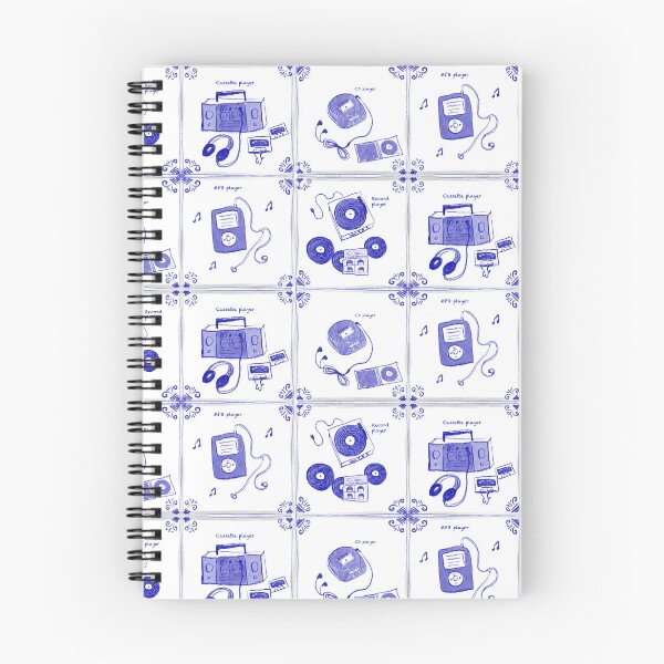 Aperçu de l'œuvre Des airs à travers le temps en bleu créée et vendue par The Sketchlight.