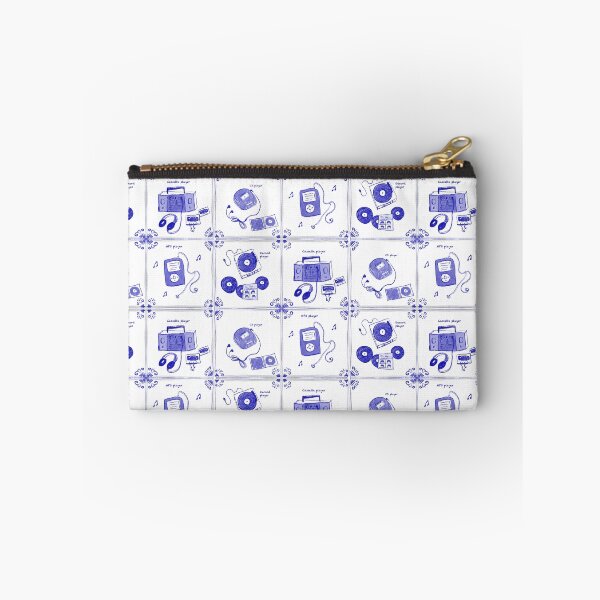 Item preview, Tunes Through Time in Blue designed and sold by The Sketchlight.