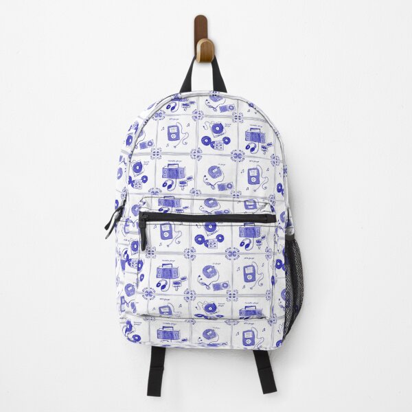 Item preview, Tunes Through Time in Blue designed and sold by The Sketchlight.