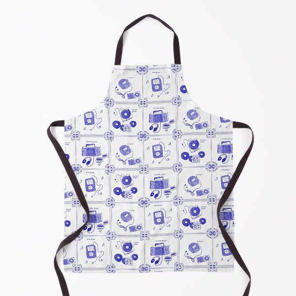Item preview, Tunes Through Time in Blue designed and sold by The Sketchlight.