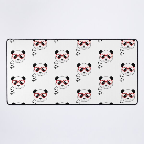 Item preview, Panda Heart Glasses Love Animal Valentine designed and sold by salmzouriart.