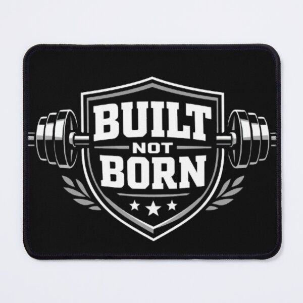 Item preview, Built Not Born – Gym Motivation Strength Design designed and sold by wanado.