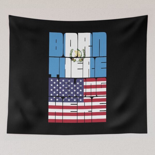 Item preview, Born Guatemala Belong American designed and sold by FlagX.