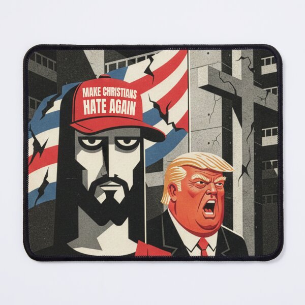 Item preview, American Christianity 60 Percent Fascist With Donald Trump designed and sold by irregulargoods.