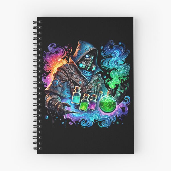 Item preview, The Neon Plague Alchemist designed and sold by TheInkRaven.