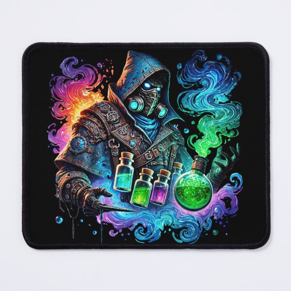 Item preview, The Neon Plague Alchemist designed and sold by TheInkRaven.