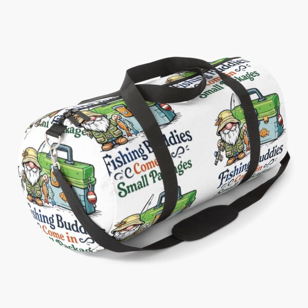 Item preview, Fishing Buddies Come in Small Packages Gnome Illustration designed and sold by Moriarty's Digital Visions.