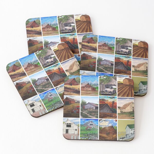 Item preview, Barns at the Farm  designed and sold by Matt Starr Fine Art .