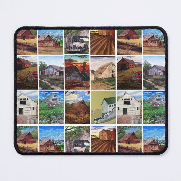 Item preview, Barns at the Farm  designed and sold by Matt Starr Fine Art .