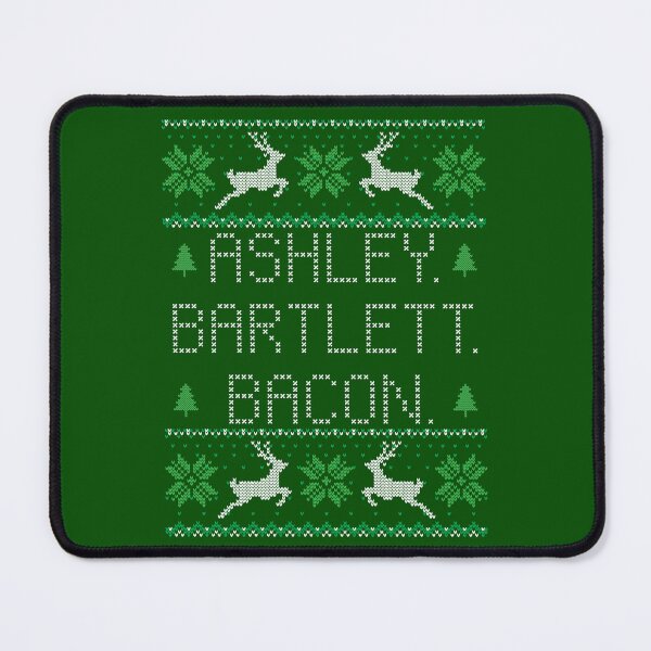 Item preview, Ashley Bartlett Bacon Ugly Christmas Sweater designed and sold by Normbot2000.