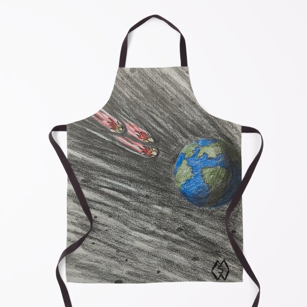 Item preview, Astroids falling towards Earth  designed and sold by Matt Starr Fine Art .