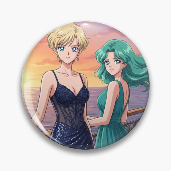 Item preview, Haruka and Michiru Cruise Date designed and sold by Solace Sparkles.