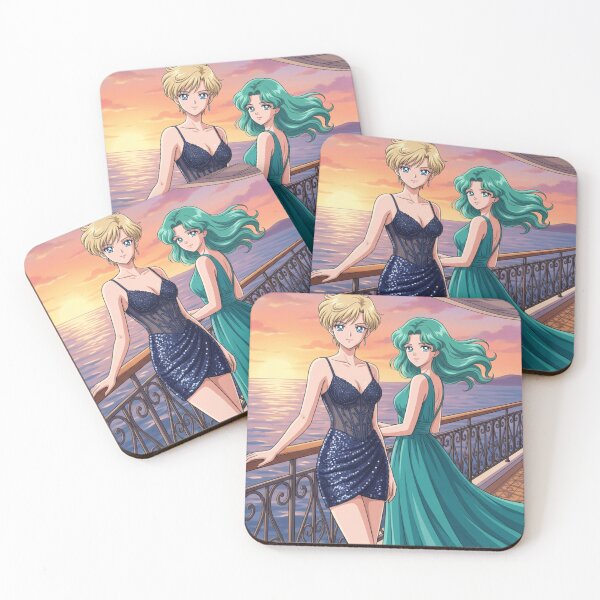 Item preview, Haruka and Michiru Cruise Date designed and sold by Solace Sparkles.