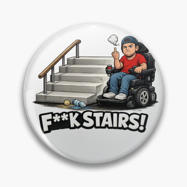 Item preview, Funny Wheelchair Handicap Disability Humor  designed and sold by ttuniques.