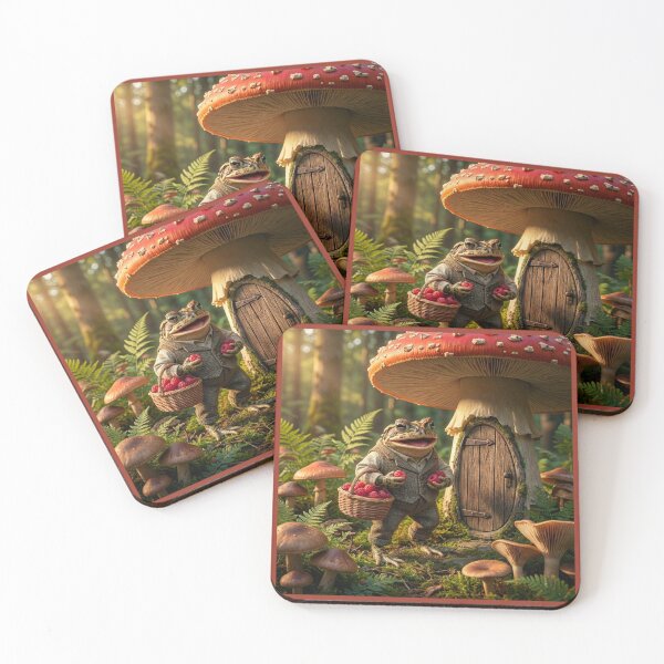 Item preview, Toad Out Gathering Raspberries designed and sold by Tridentulus.