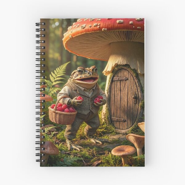 Item preview, Toad Out Gathering Raspberries designed and sold by Tridentulus.